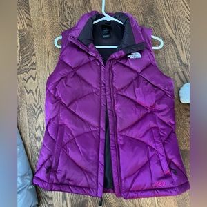 North face puffer vest